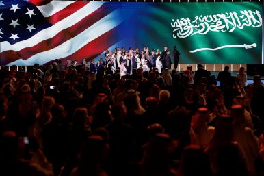 Attendees at the Saudi Investment Forum in Riyadh in May 2025 - source: Reuters